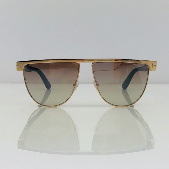 New Tom Ford Stephanie-02 Aviator Sunglasses - Picture 7 of 17